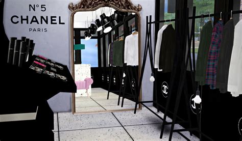 sims 4 chanel store.